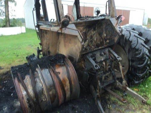 Used Massey Ferguson 2705 Tractor parts.