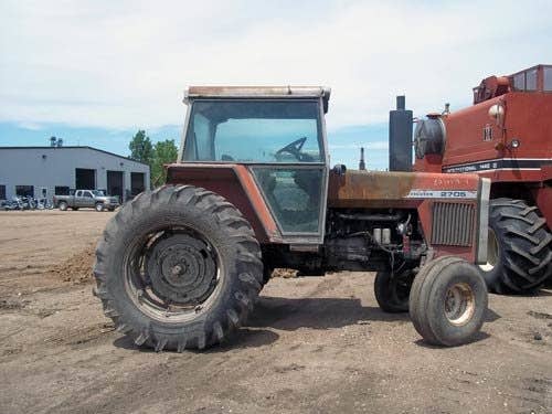 1983 Used Massey Ferguson 2705 Tractor parts.