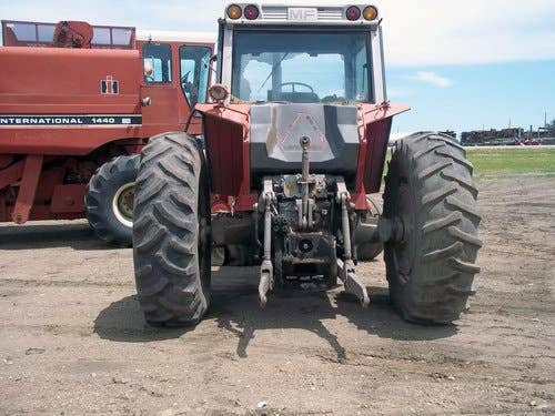 1983 Used Massey Ferguson 2705 Tractor parts.