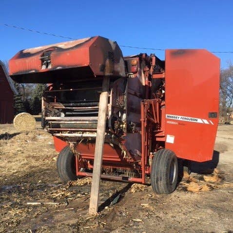 Used Massey Ferguson 2746A Baler parts.