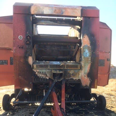 Used Massey Ferguson 2746A Baler parts.