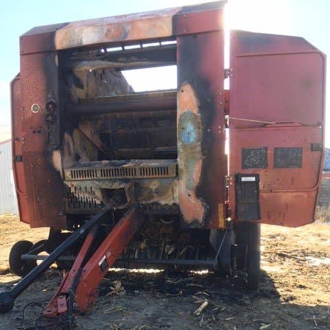 Used Massey Ferguson 2746A Baler parts.