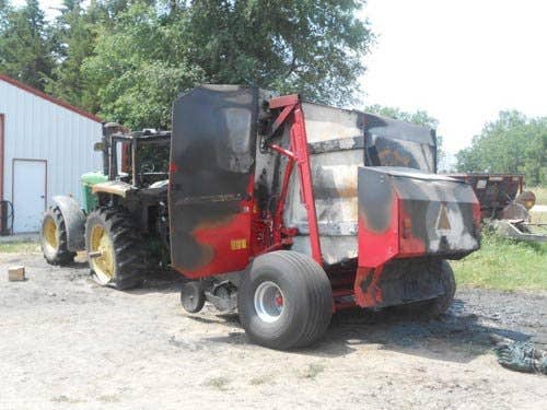 Used Massey Ferguson 2856A Baler parts.