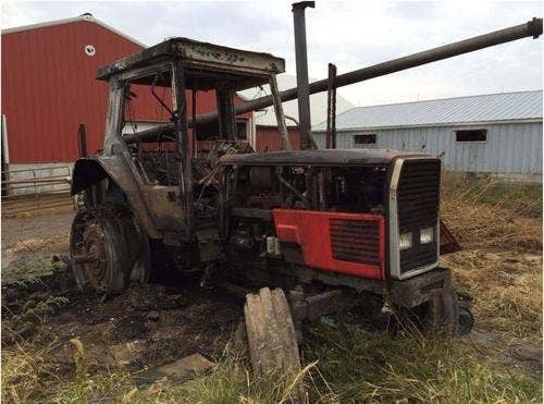 1990 Used Massey Ferguson 3140 Tractor parts.