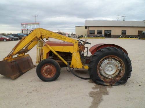 Used Massey Ferguson 35 Tractor parts.