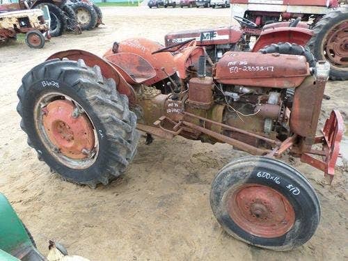 Used Massey Ferguson 35 Tractor parts.