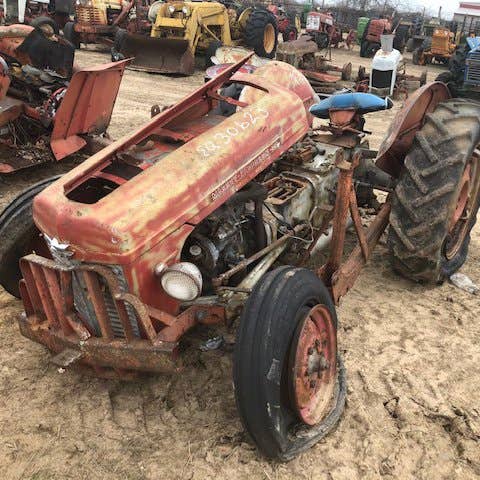 Used Massey Ferguson 35 Tractor parts.