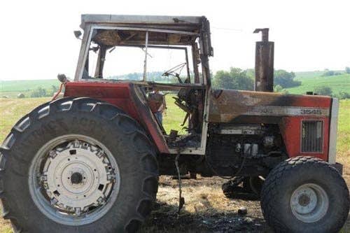 Used Massey Ferguson 3545 Tractor parts.