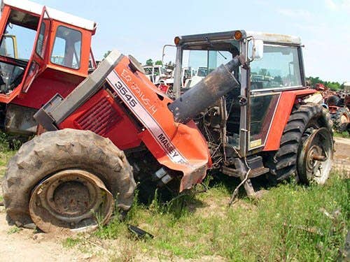 Used Massey Ferguson 3545 Tractor parts.