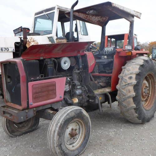 Used Massey Ferguson 383 Tractor parts.