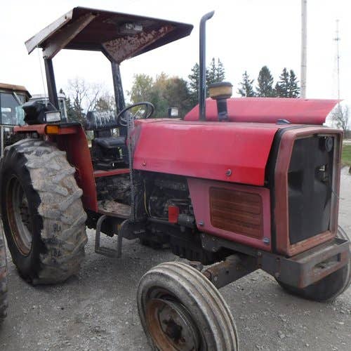 Used Massey Ferguson 383 Tractor parts.