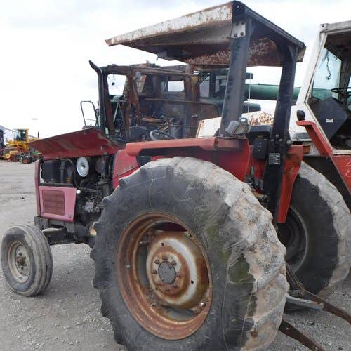 Used Massey Ferguson 383 Tractor parts.