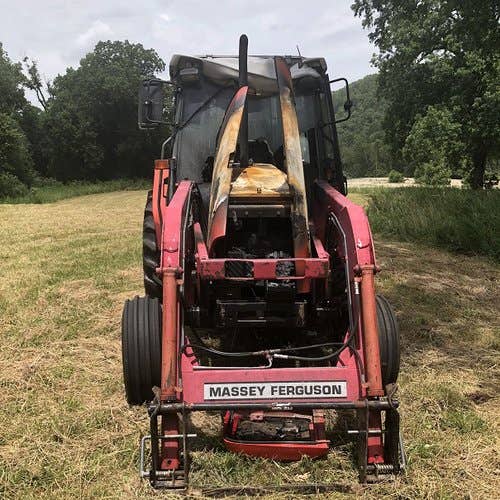 2002 Used Massey Ferguson 4243 Tractor parts.