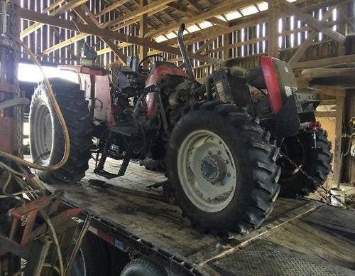 1997 Used Massey Ferguson 4253 Tractor parts.