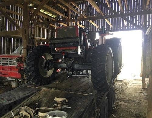 1997 Used Massey Ferguson 4253 Tractor parts.