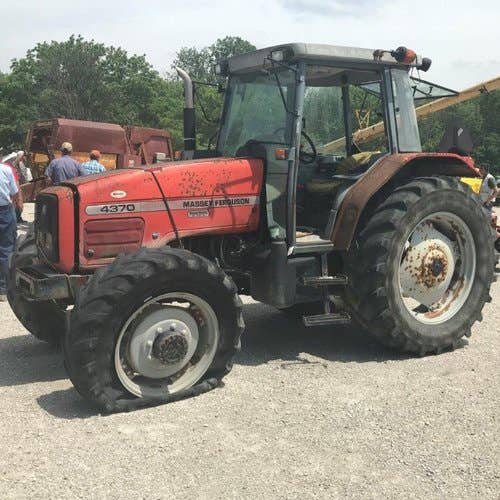 Used Massey Ferguson 4370 Tractor parts.