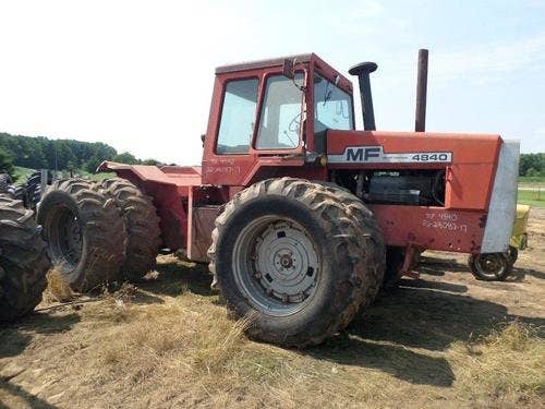 Used Massey Ferguson 4840 Tractor parts.