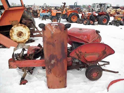 Used Massey Ferguson 50 Tractor parts.