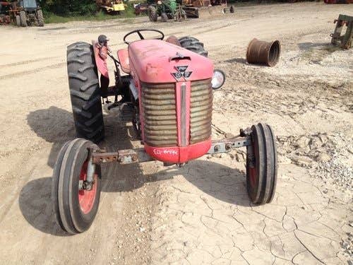 Used Massey Ferguson 50 Tractor parts.