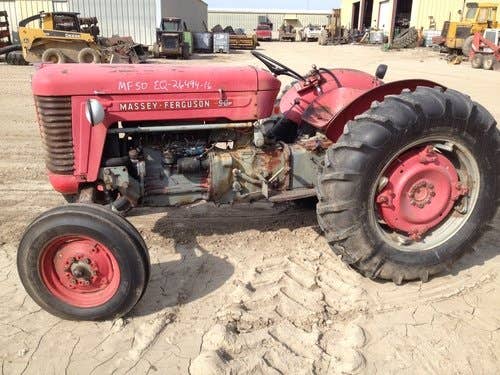 Used Massey Ferguson 50 Tractor parts.