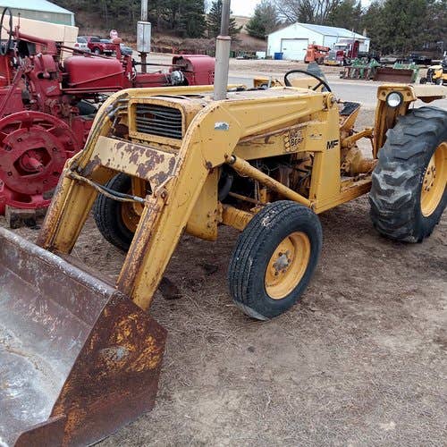 Used Massey Ferguson 50 Tractor parts.