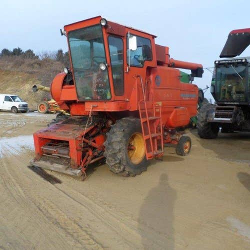 Used Massey Ferguson 510 Combine parts.