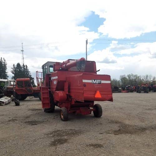 Used Massey Ferguson 550 Combine parts.