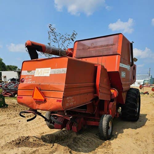Used Massey Ferguson 550 Combine parts.