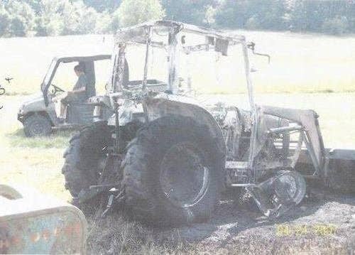 2006 Used Massey Ferguson 593 Tractor parts.