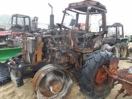 2009 Used Massey Ferguson 6495 Tractor parts.