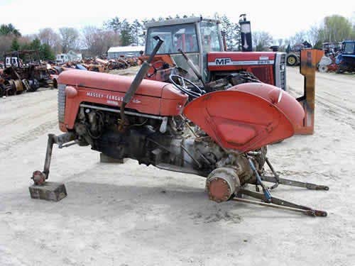 Used Massey Ferguson 65 Tractor parts.