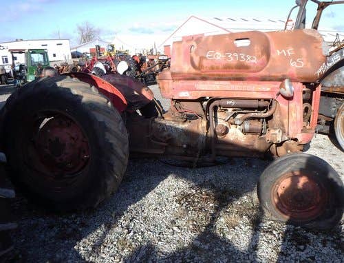 Used Massey Ferguson 65 Tractor parts.