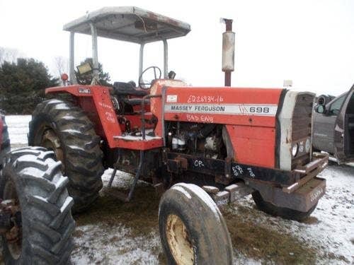 Used Massey Ferguson 698 Tractor parts.