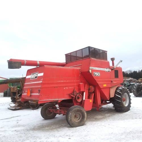 Used Massey Ferguson 750 Combine parts.