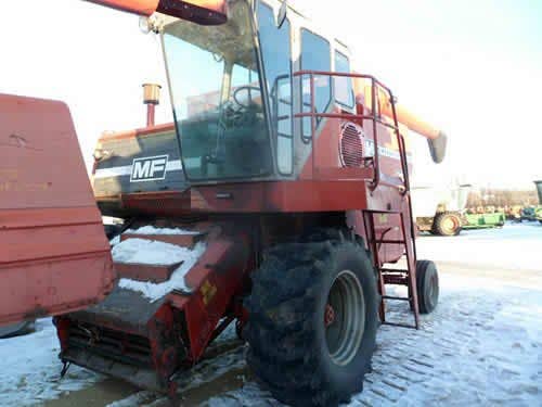 Used Massey Ferguson 760 Combine parts.