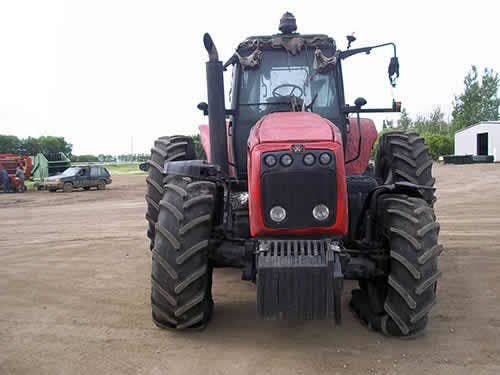 2008 Used Massey Ferguson 8480 Tractor parts.