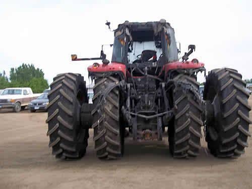 2008 Used Massey Ferguson 8480 Tractor parts.
