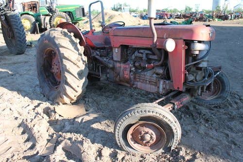 1959 Used Massey Ferguson 85 Tractor parts.