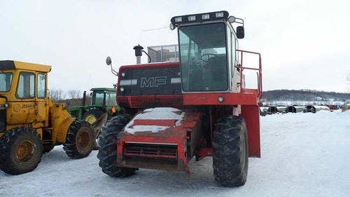 Used Massey Ferguson 850 Combine parts.