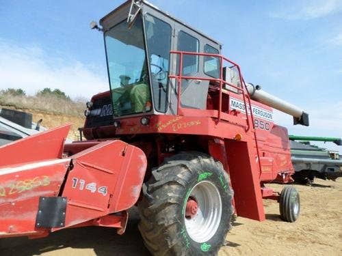 Used Massey Ferguson 850 Combine parts.