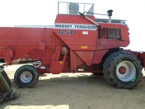 Used Massey Ferguson 850 Combine parts.