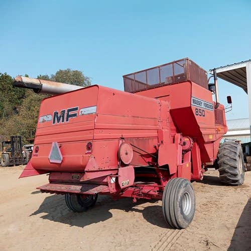 Used Massey Ferguson 850 Combine parts.