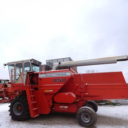 Used Massey Ferguson 850 Combine parts.