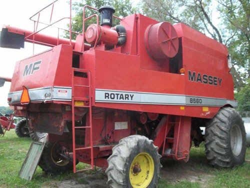 Used Massey Ferguson 8560 Combine parts.