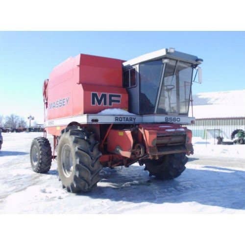 Used Massey Ferguson 8560 Combine parts.
