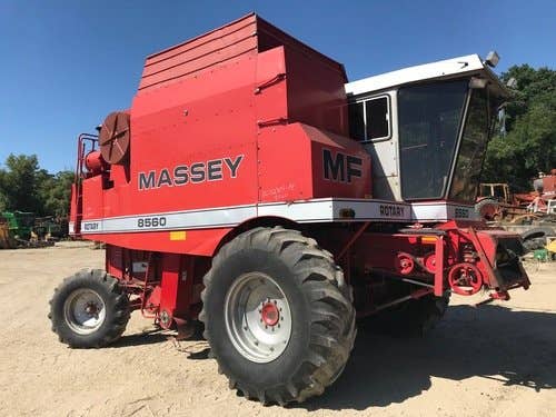Used Massey Ferguson 8560 Combine parts.