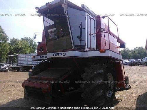 1996 Used Massey Ferguson 8570 Combine parts.