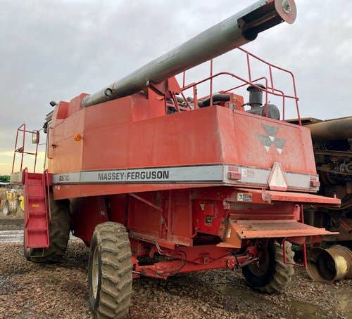 Used Massey Ferguson 8570 Combine parts.
