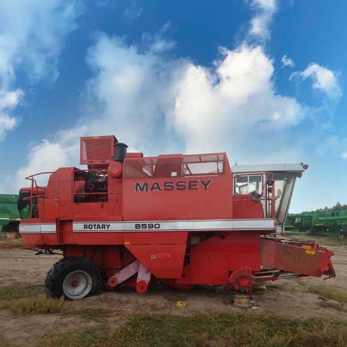 Used Massey Ferguson 8590 Combine parts.