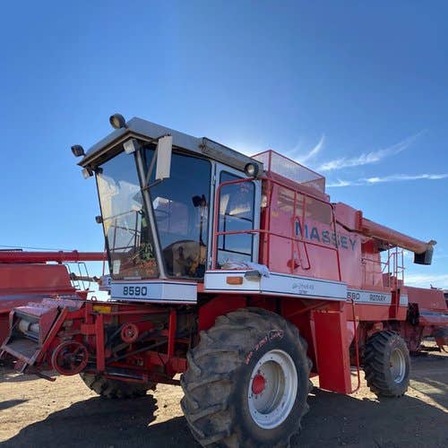 Used Massey Ferguson 8590 Combine parts.